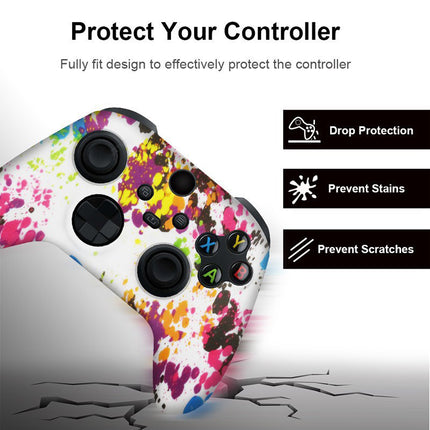 Xbox Series X Gamepad Silicone Case Protective Soft Shell Skin Replacement for Xbox Series S Controller Rubber Case