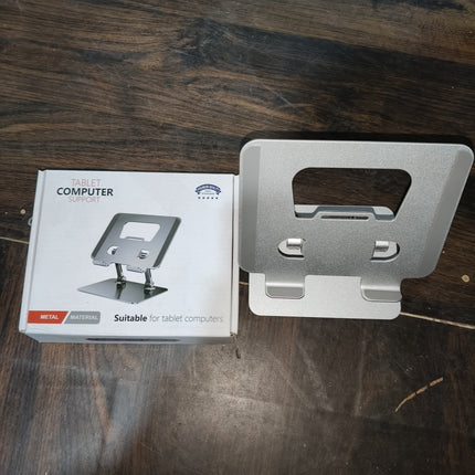 Tablet Stand Metal Alloy Adjustable Bracket, Suitable For tablet Computers for Desk Ergonomic Foldable Metal Tablet Holder/Tablets/Mobile Phones
