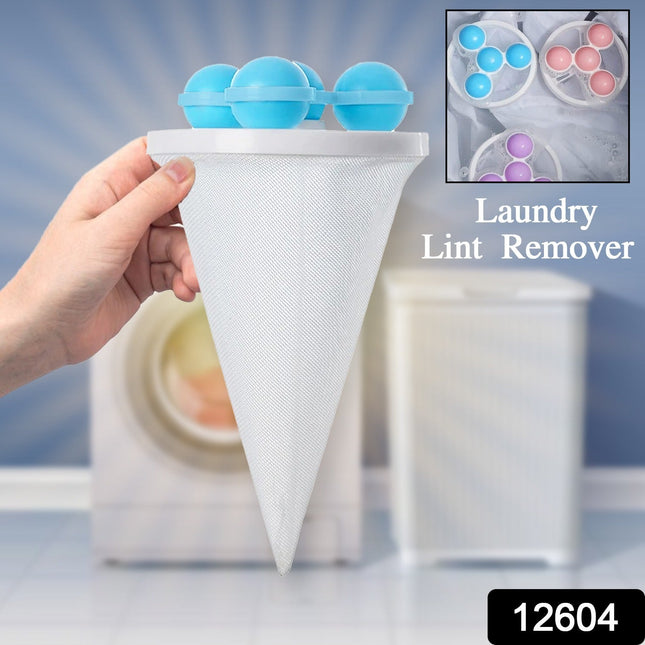 Floating Laundry Ball Lint Catcher â€“ Reusable Hair & Fur Filter (1 Pc)