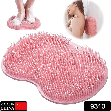 Silicone Bath Massage Cushion Suction Cup Exfoliating Foot Scrubber & Mat