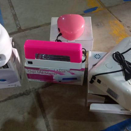 LED UV Lamp Nail Dryer Gel Nail Lamp Nail Polish Curing Lamp (1 Pc / Mix Design)