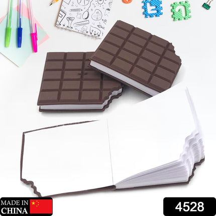 Small Chocolate Scented Bite-Shape Pocket Diary â€“ Rectangular Memo Notebook for Kids (80 Pages)