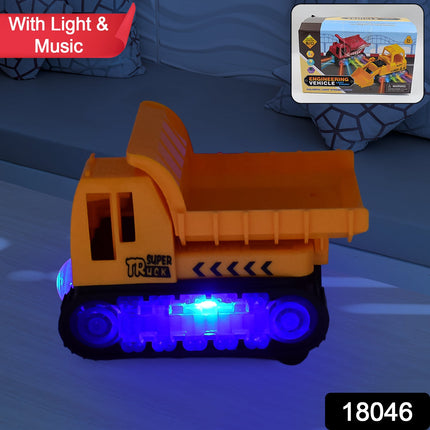 Engineering VehicleÂ Toys for Kids - Self-Driving Super Dump Truck Toy | Self-Driving Trucks, Engineering truck Electric Vehicle Toys boys birthday gift toys (1 Pc)