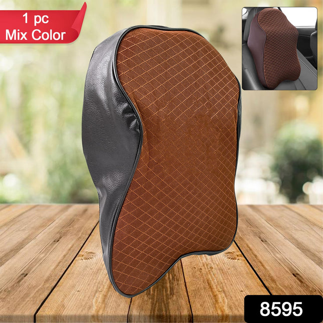 Car Neck Pillow Car Neck Headrest Pillow Memory Foam Car Accessories Cushion Car Seat Head Support Neck Protector Car Seat Neck Pillow,Â for Driving (1 Pc / Mix Color)